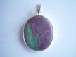 Zoisite with Ruby
